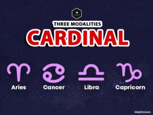 cardinal zodiac signs