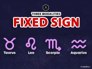 fixed zodiac signs