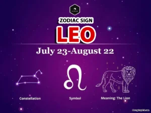 Leo zodiac sign