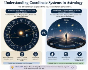 Understanding Coordinate Systems in Astrology