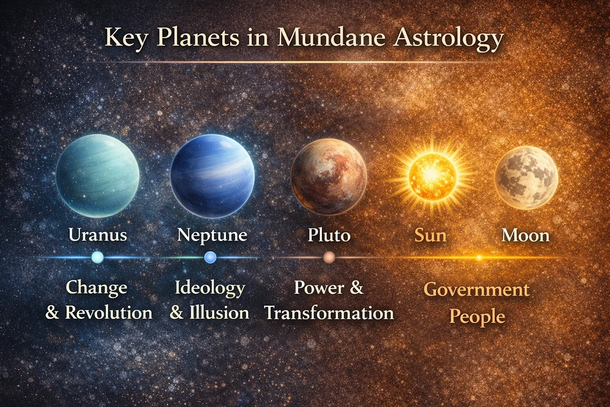 Key Planets in Mundane Astrology