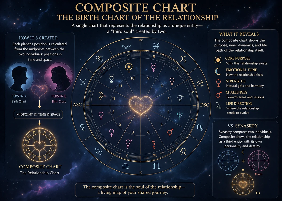 Composite Charts: The Birth Chart of the Relationship